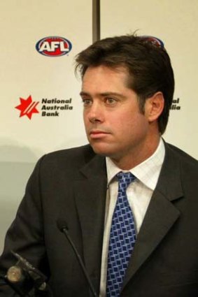 AFL chief operating officer Gillon McLachlan.