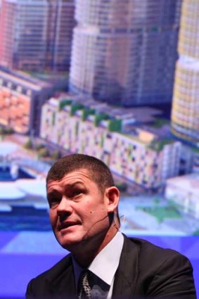 Height application withdrawn: Lend Lease has change of heart over James Packer's Barangaroo casino and hotel.