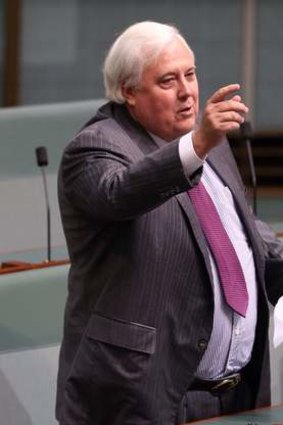 MP and mining magnate Clive Palmer.