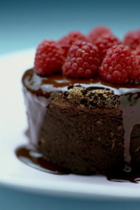 Chocolate cake.