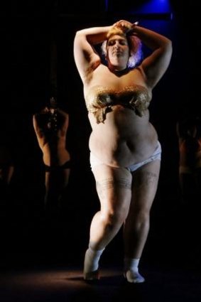 Provocative: Dancer Anastasia Zaravinos in <em>Nothing To Lose</em>.