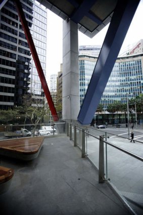 Retail free: The ground floor of 8 Chifley in Sydney's CBD.