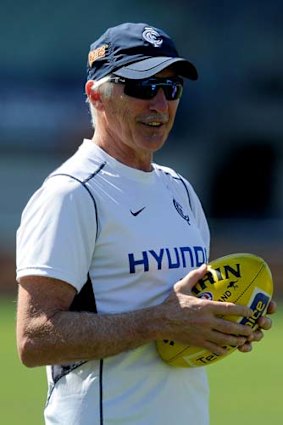 Carlton coach Mick Malthouse.