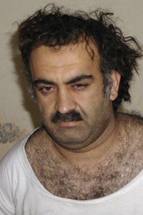 Trial plans now on hold … Khalid Sheikh Mohammed.