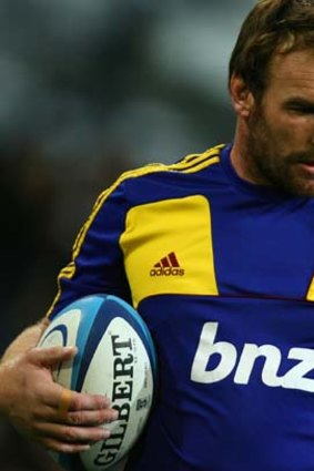 Set for retirement? Andrew Hore will not play for the Highlanders in 2014.