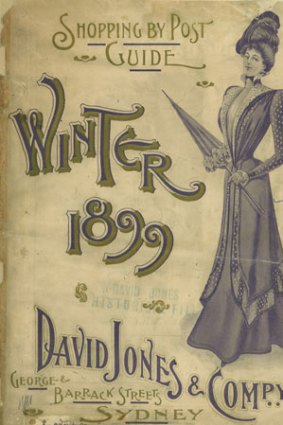 David Jones' winter mail-order catalogue from 1899.
