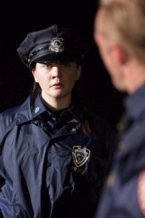 Shari Sebbens in Lobby Hero. 