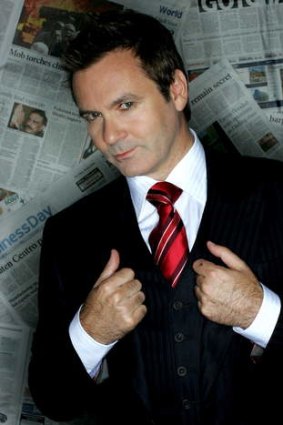 Before ... ex-<i>Good News Week</i> host Paul McDermott.