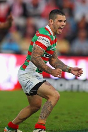 Show of faith ... Adam Reynolds has pledged himself to the Rabbitohs for the next three seasons.