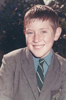 John Ellis as a schoolboy.