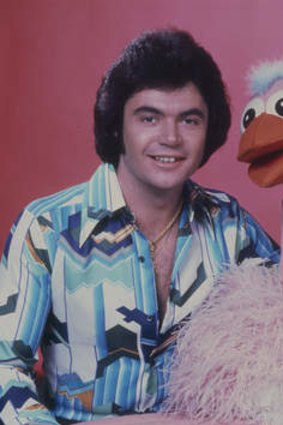 Daryl Somers and Ossie Ostrich.