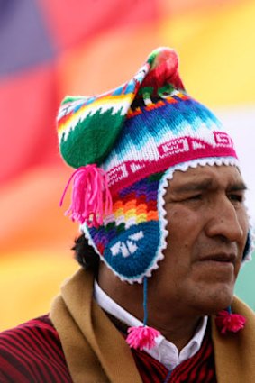 Bolivan President Evo Morales, pictured, says quinoa 'is reclaiming its rightful recognition as the most important food for life'.