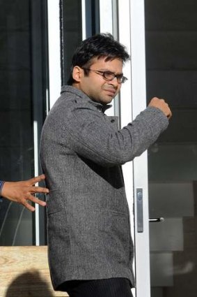Rishi Khandelwal, pictured here leaving the Supreme Court in 2010.