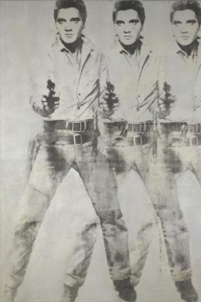 Hip: Andy Warhol's Triple Elvis features in Pop to Popism at Art Gallery of NSW.