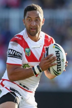 Benji Marshall was well below his best in his debut for St George Illawarra.
