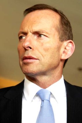 Sought a sweet deal: Tony Abbott.