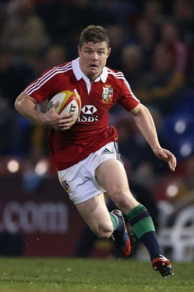 Dropped: British and Irish Lions legend Brian O'Driscoll has been axed.