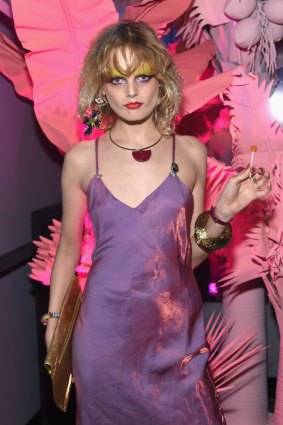 Hanne Gaby Odiele attends as Marc Jacobs celebrates #MarcTheNight on November 17, 2016 in New York City.