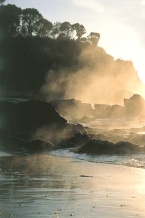 Sea mist at Mystery Bay