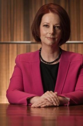 Former prime minister Julia Gillard,