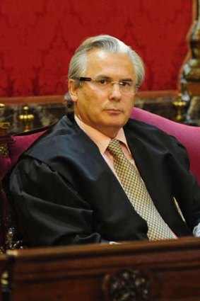 Spanish judge Baltasar Garzon.