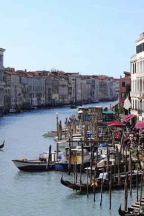 There are cheaper ways to enjoy Venice's Grand Canal than the 80-euro gondola rides.