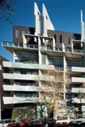 Nonda Katsalidis' Melbourne Terrace Apartments.