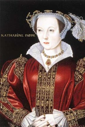 Portrait of Katherine Parr, Henry VIII's sixth and last wife.