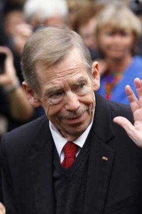 Former Czech president Vaclav Havel, who died this week.