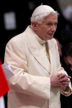 No pressure: Pope Emeritus Benedict XVI.
