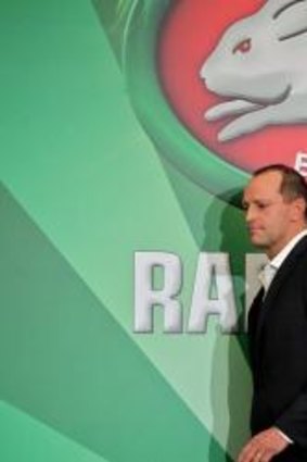 On the brink of glory: South Sydney coach Michael Maguire.