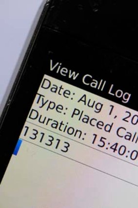 The call log says it all: Andrew Kahn's mobile record.