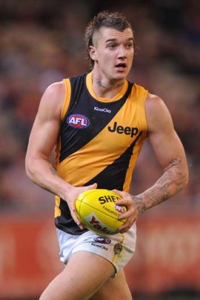 Dustin Martin walked out on the club for a brief period in 2013.