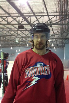 Canadian Aaron Wilson has put real life - and a nine-to-five job - on hold to travel more than 16,000 kilometres and play for the Perth Thunder this winter.