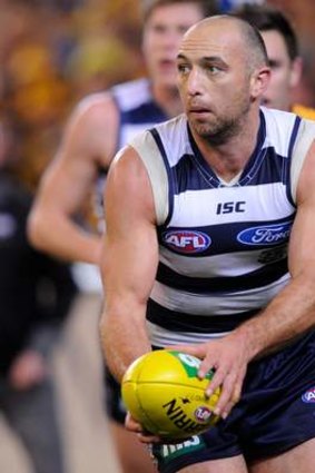 James Podsiadly joined the Cats after he was a drafted as a 28-year old from the club's VFL team.