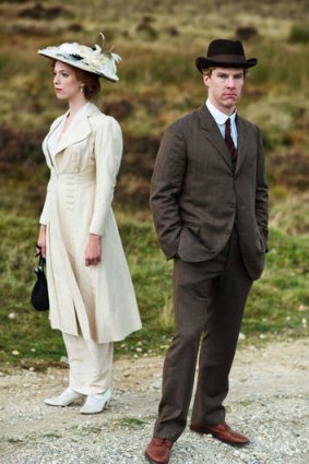 Not enough of a good thing: Rebecca Hall and Benedict Cumberbatch star in <i>Parade's End</i>.