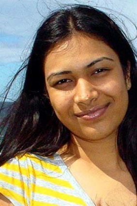 Victim &#8230; the 24-year-old Indian student Tosha Thakkar.