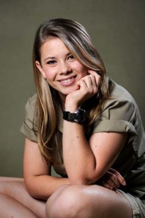 "I want to carry on in my dad's footsteps": Bindi Irwin.