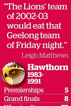 Best of the best: Hawks v Lions v Cats.