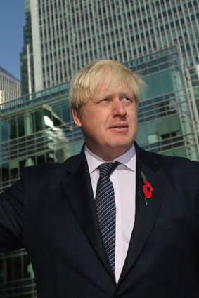 Mayor of London, Boris Johnson.