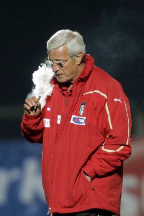 The Italian job: Guangzhou coach Marcello Lippi.