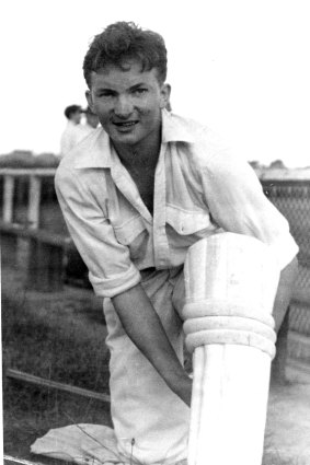 Richie Benaud in 1950.