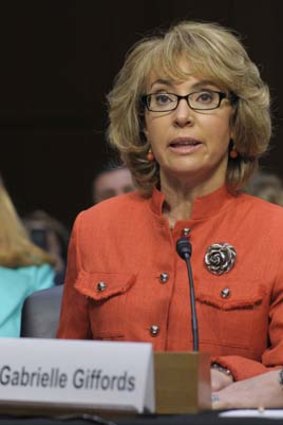 Shot in the head at point blank range: Gabrielle Giffords.