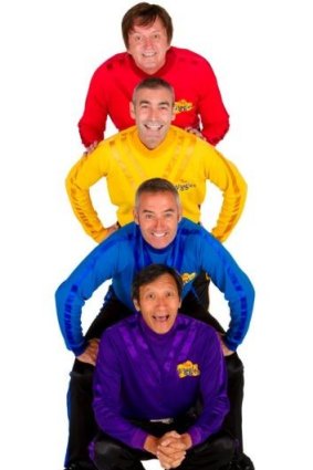 The Wiggles: Murray Cook, Greg Page, Anthony Field and Jeff Fatt. 