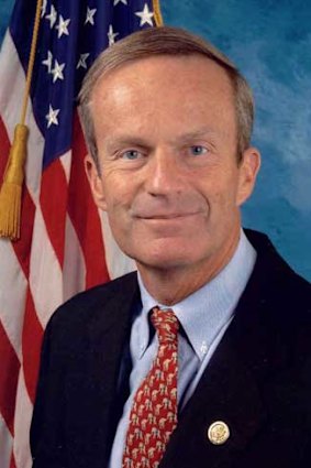 The scientifically challenged Republican politician Todd Akin.