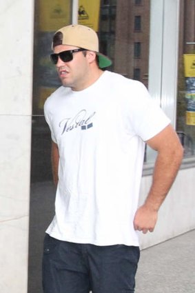 One and done: Cronulla Sharks player Wade Graham arrives at the ASADA  meeting on Monday.