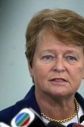 Intended victim ... the former Norwegian prime minister Gro Harlem Brundtland.