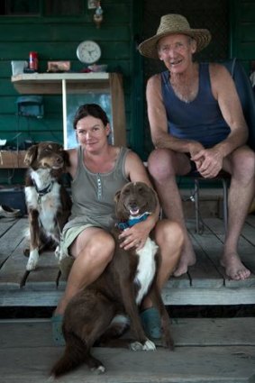 Bushman Graeme 'Padge' Padgett and his partner, Debbie Jackson, love living near the Barmah Forest by the Murray.