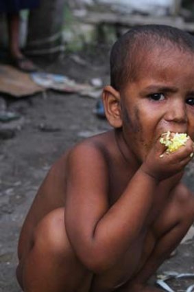 Food shortages: There are more children going hungry in India than in all of Africa.