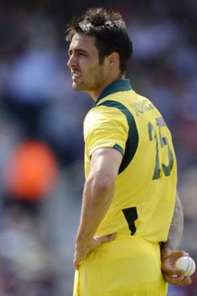 "I think they wouldn't put so much crap on me if they weren't threatened" ... Mitchell Johnson.